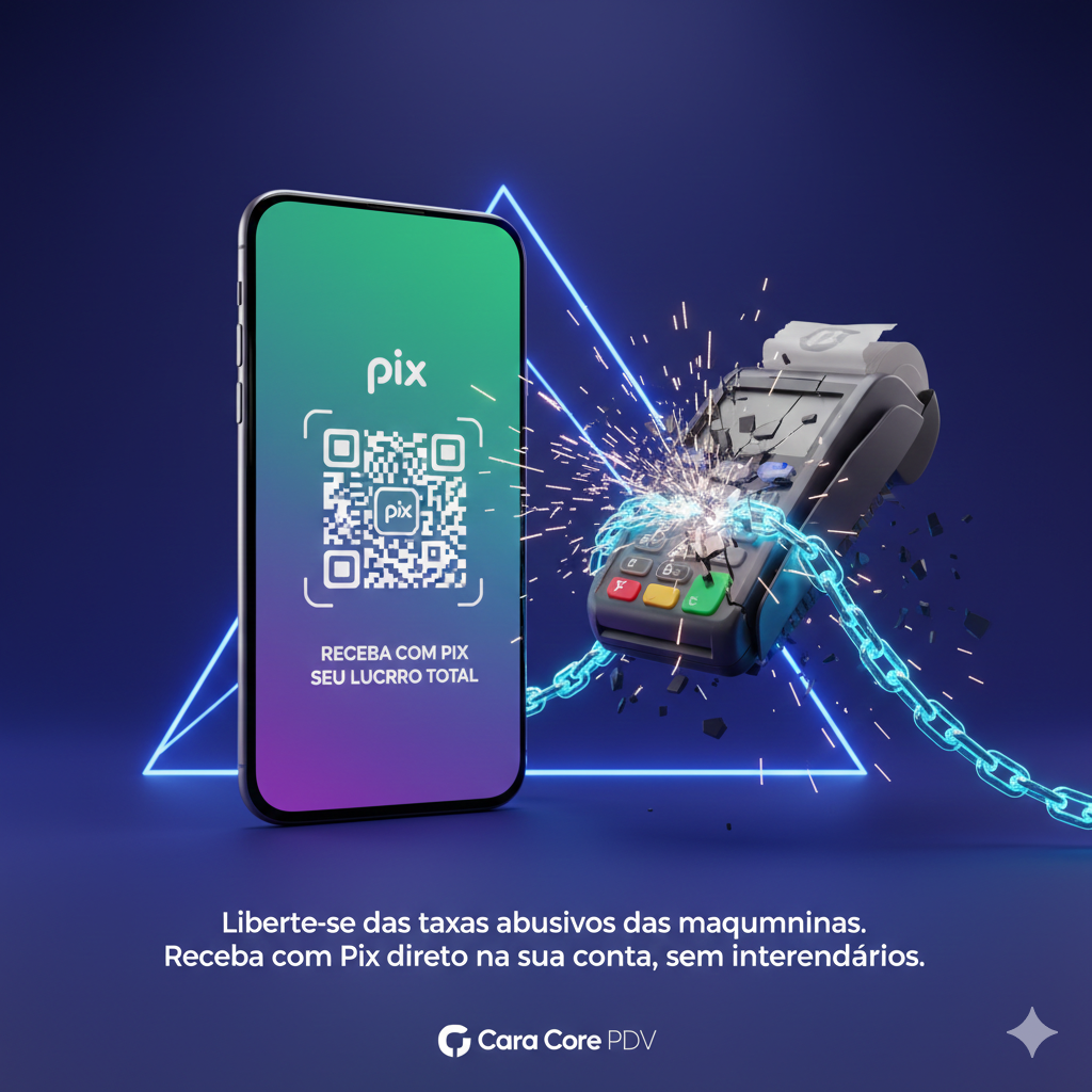 Sem maquininha: receba com Pix direto na conta