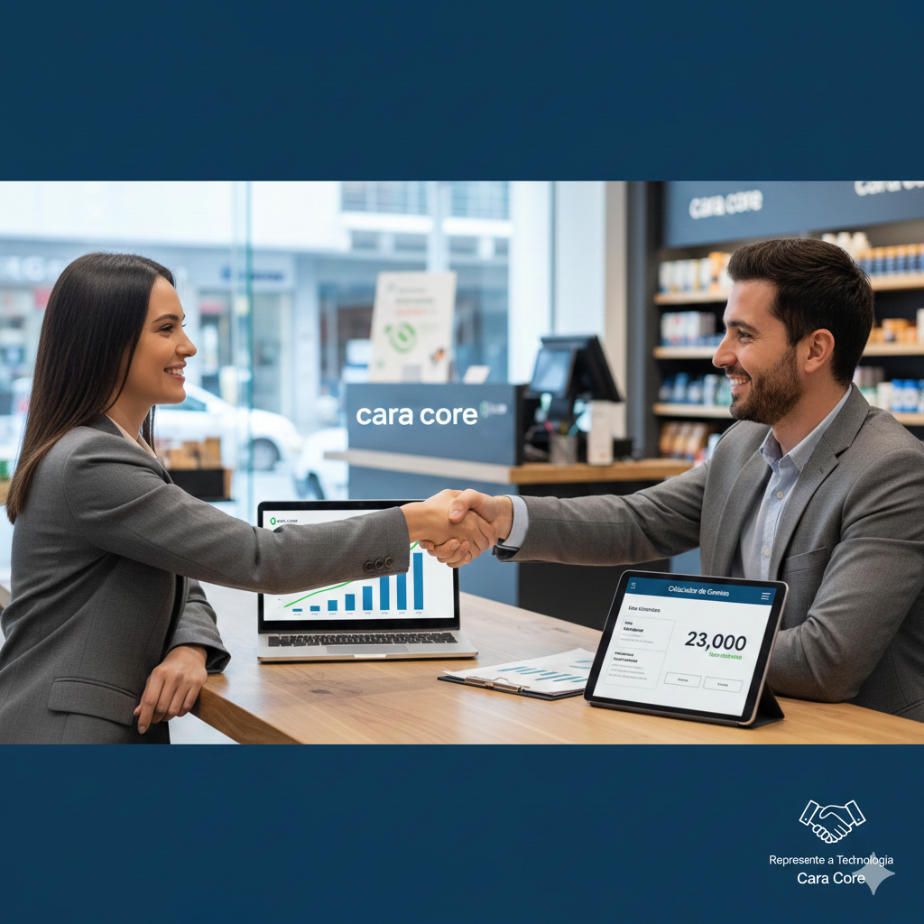 Parceria Cara Core: transparência, profissionalismo e ganhos recorrentes